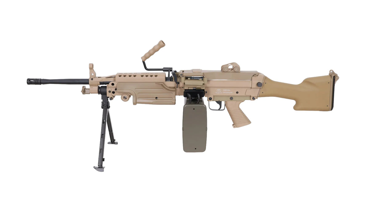 Specna Arms FN Herstal M249 MK2 CORE Machine Gun AEG - Tan