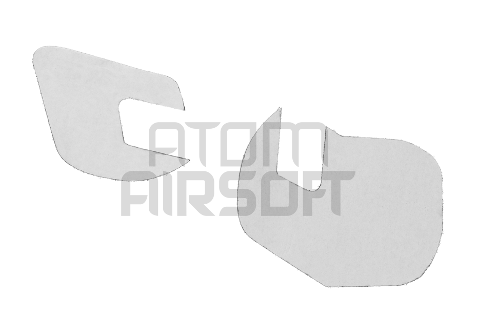 Velcro-tarrapalat M31/M32 kuulosuojaimiin - musta