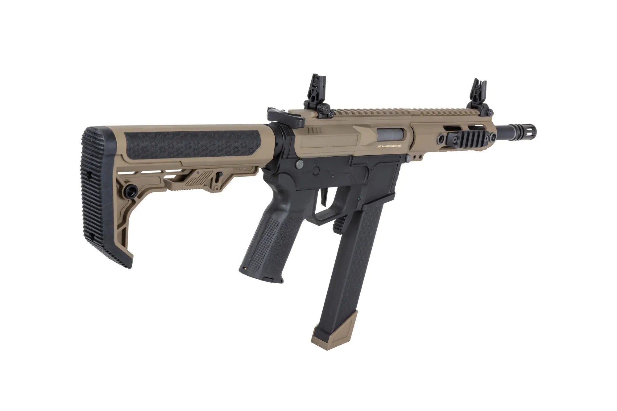 Specna Arms SA-FX01 FLEX™ BLDC™ HAL ETU Gen.2 airsoft Carbine - Half-Tan