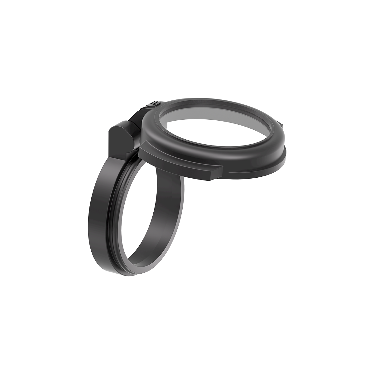 Vector Optics Transparent 37mm Scope Flip-Cap