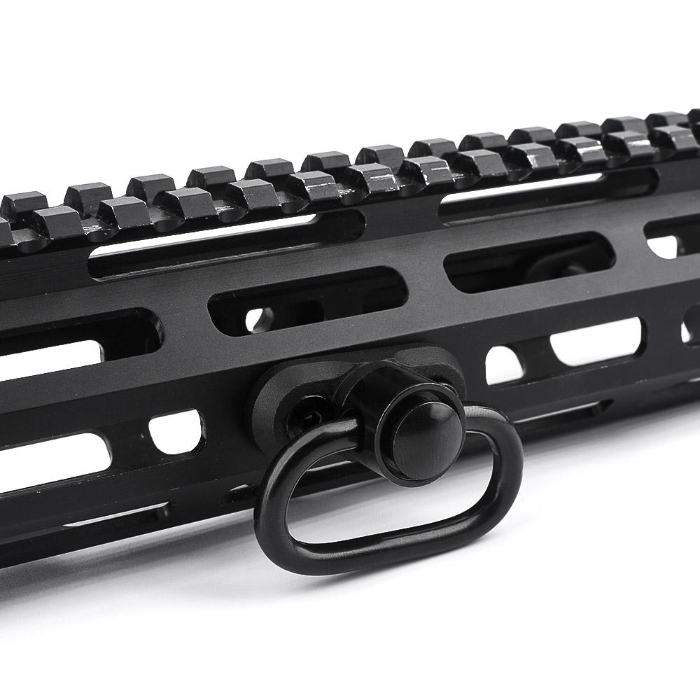 QD M-LOK/KeyMod sling mount - Black