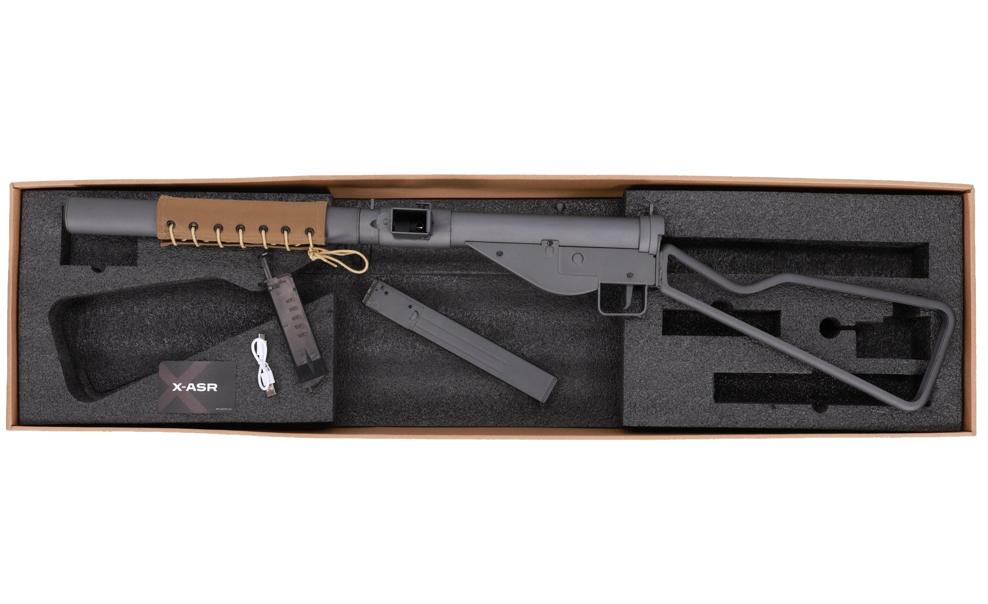 Specna Arms Sten MK.II(S) RETRO AEG -konepistooli (X-ASR/Tracer)