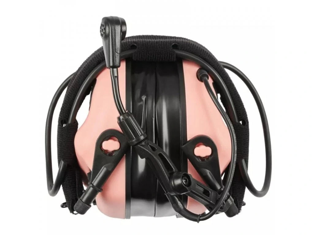 M32 Plus aktiivikuulosuojaimet puhemikrofonilla - pinkki