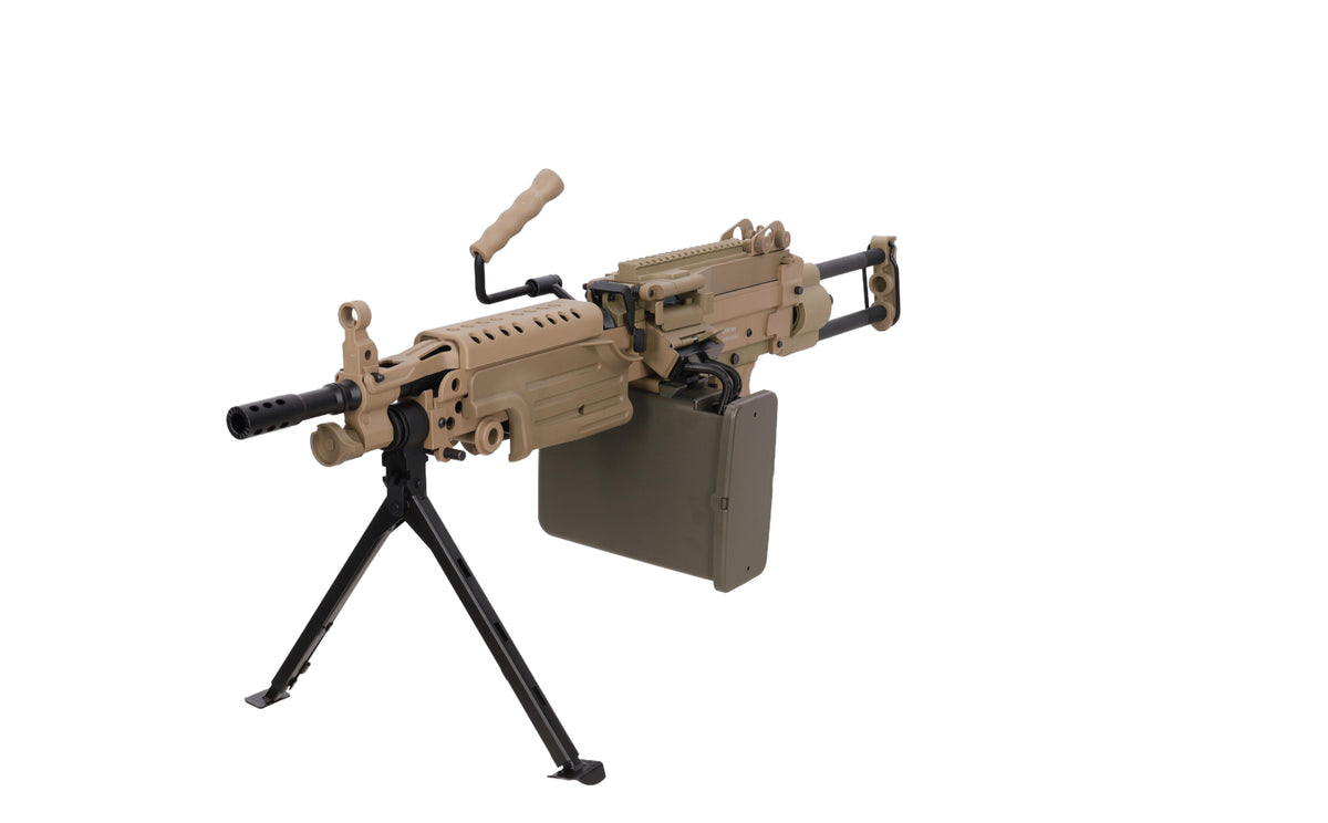 Specna Arms FN Herstal M249 PARA CORE konekivääri AEG - hiekka