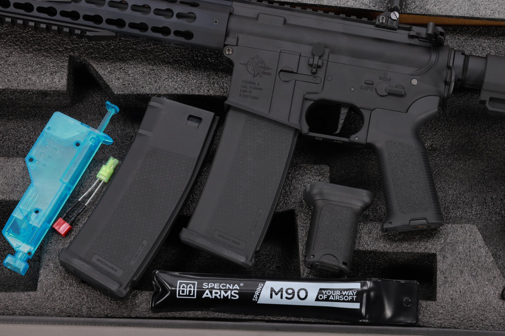 Specna Arms RRA SA-E07 EDGE™ HAL 2 ETU Light Ops Stock Gen. 2 - Black