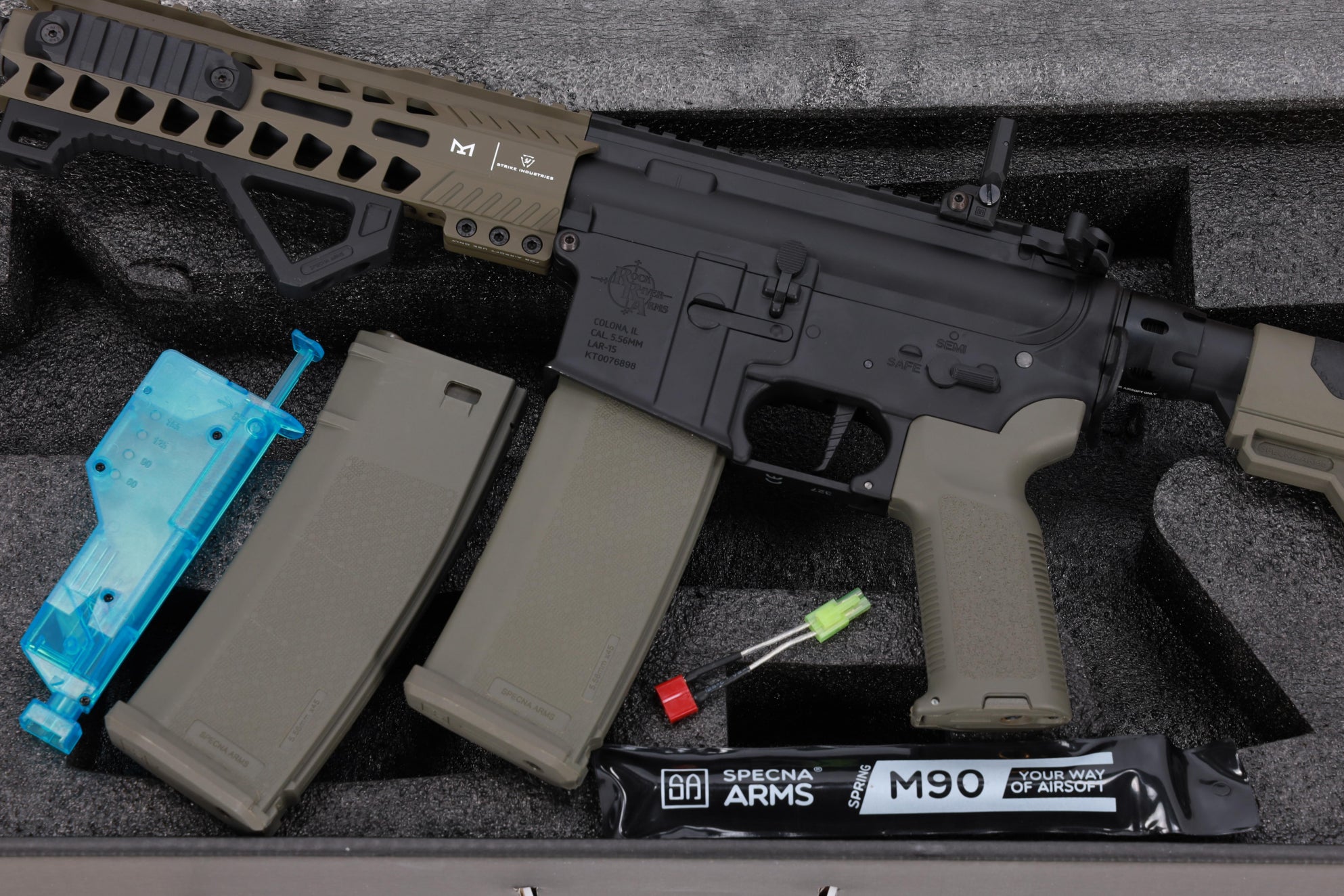 Specna Arms RRA SA-E17 EDGE™ HAL 2 Light Ops Stock Gen. 2 - Olive