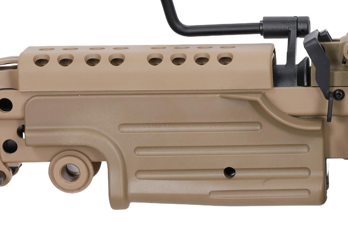 Specna Arms FN Herstal M249 PARA CORE konekivääri AEG - hiekka