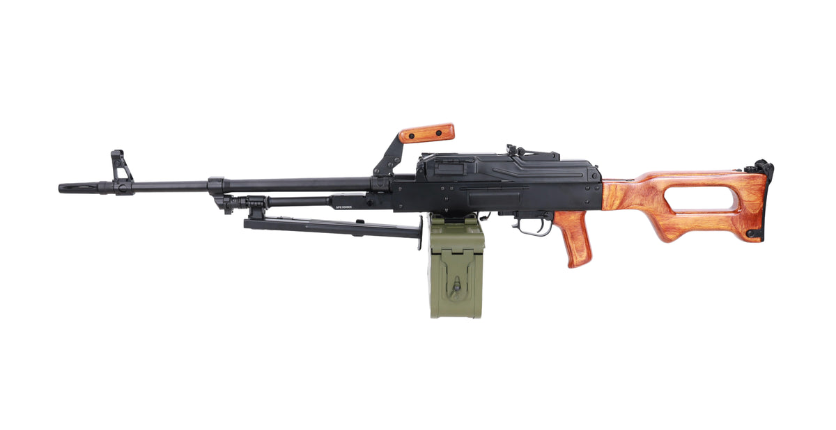 Specna Arms x A&K SA-PKM EDGE Machine Gun - Real Wood