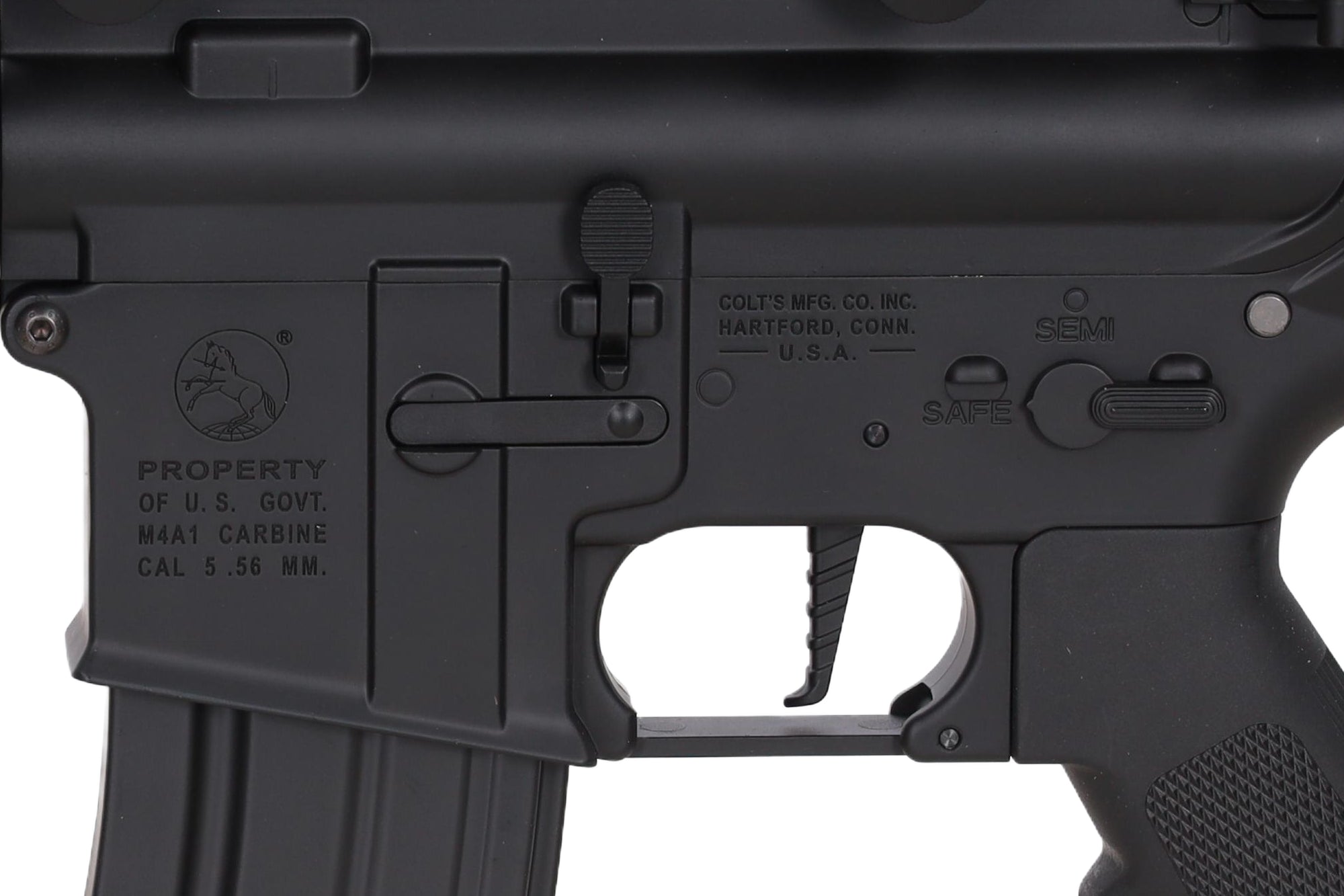Colt x Cybergun M4A1 SA-E03 EDGE Gen.2 sähköase 14,5" - musta