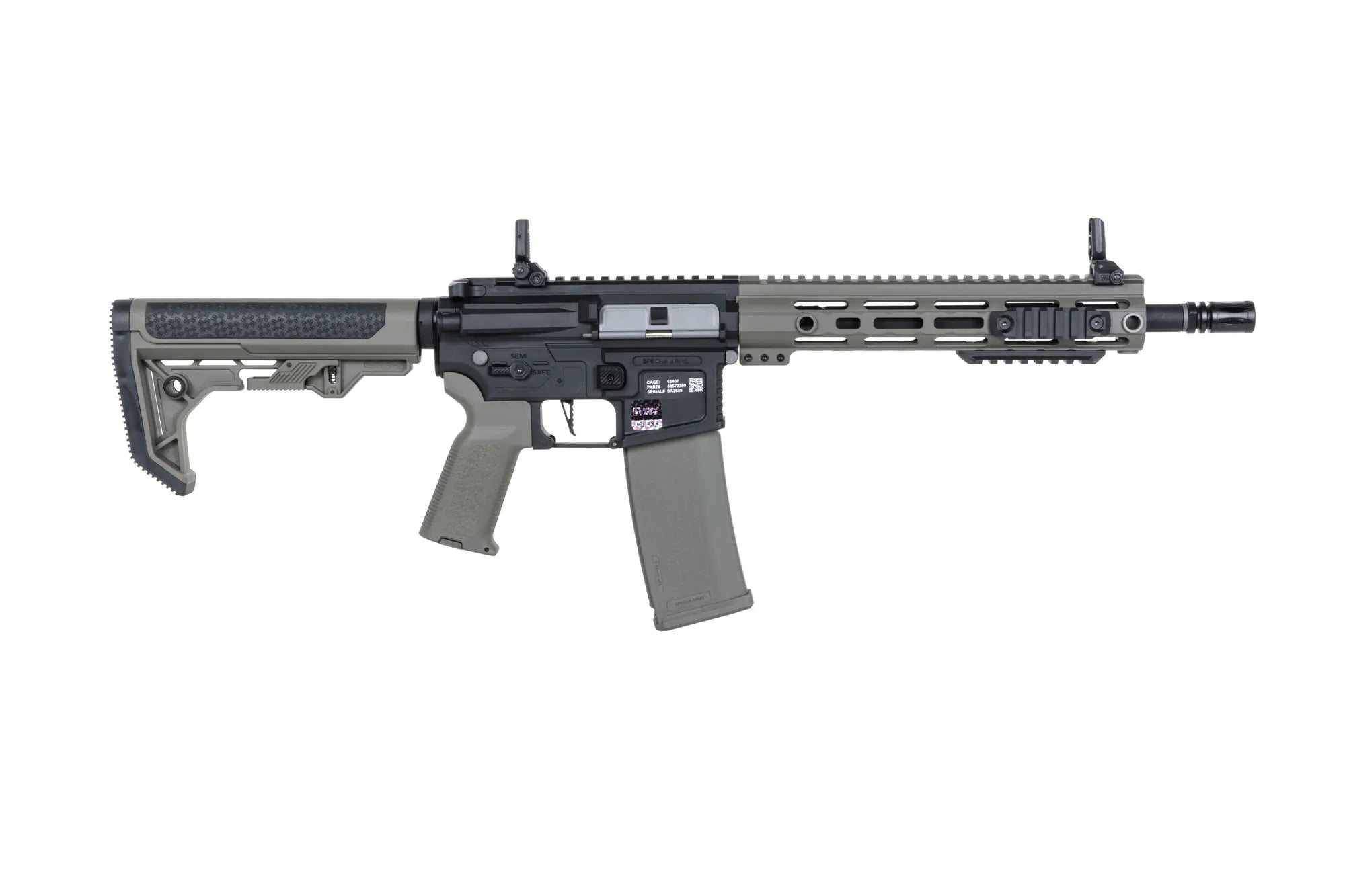 Specna Arms SA-F05-RL FLEX™ Light Ops Stock/ New Receiver HAL ETU™ Gen. 2 - Olive