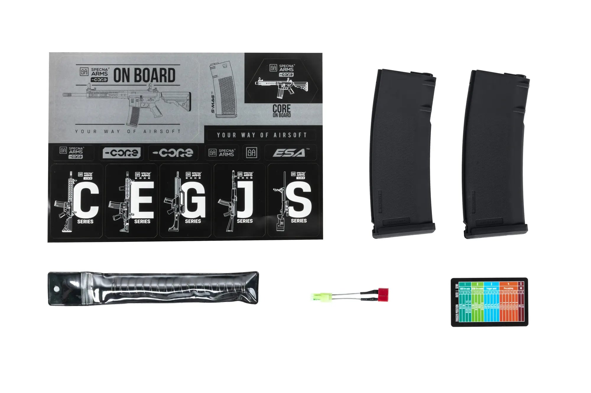 Specna Arms SA-C07 CORE™ HAL ETU™ Gen.2 - musta