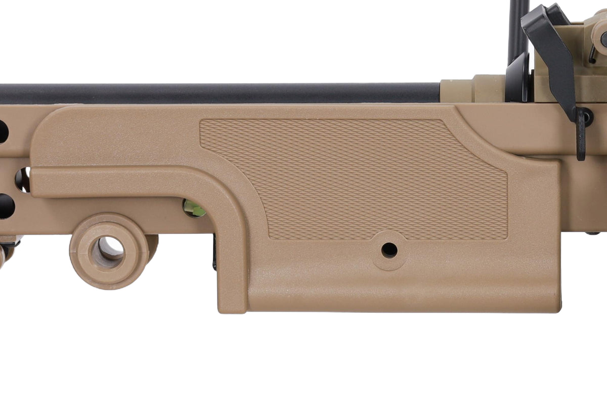 Specna Arms FN Herstal M249 MK1 CORE konekivääri AEG - hiekka
