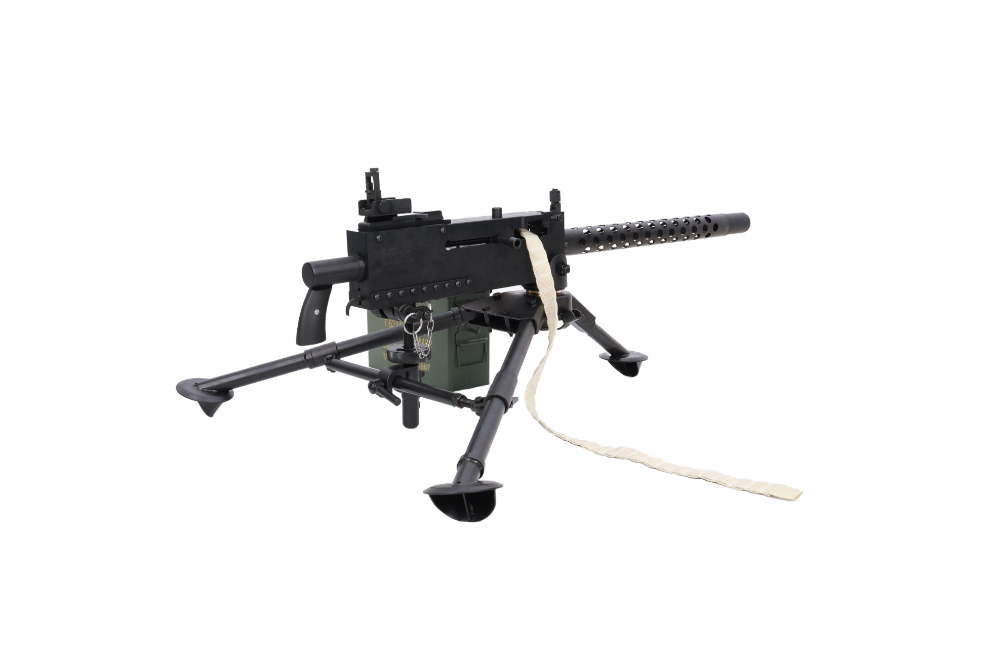 A&K M1919A4 machine gun with M122 tripod