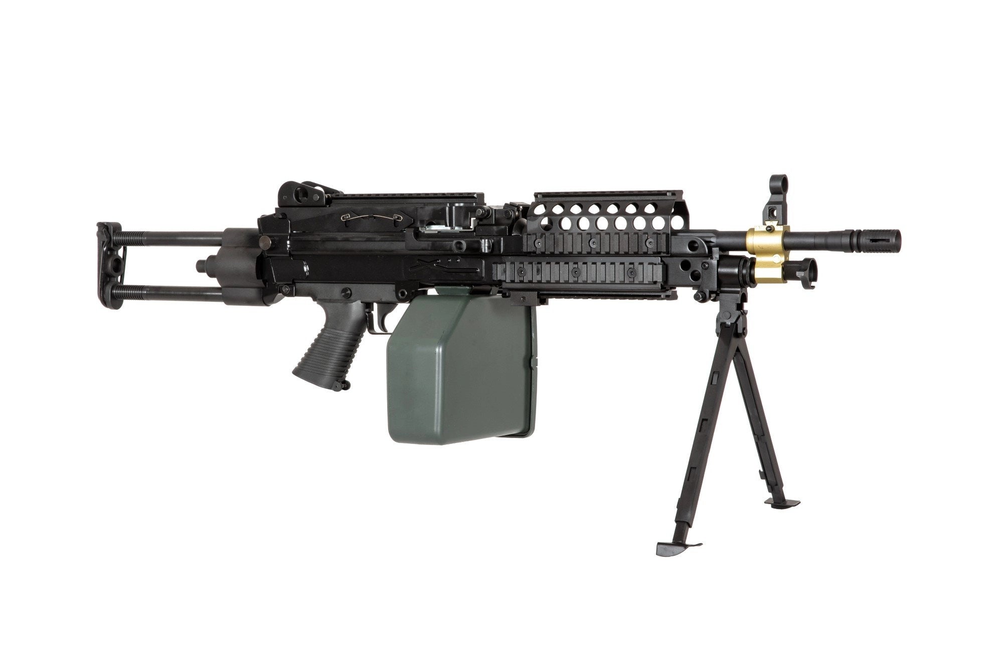 A&K M249 SPW machinegun - Black