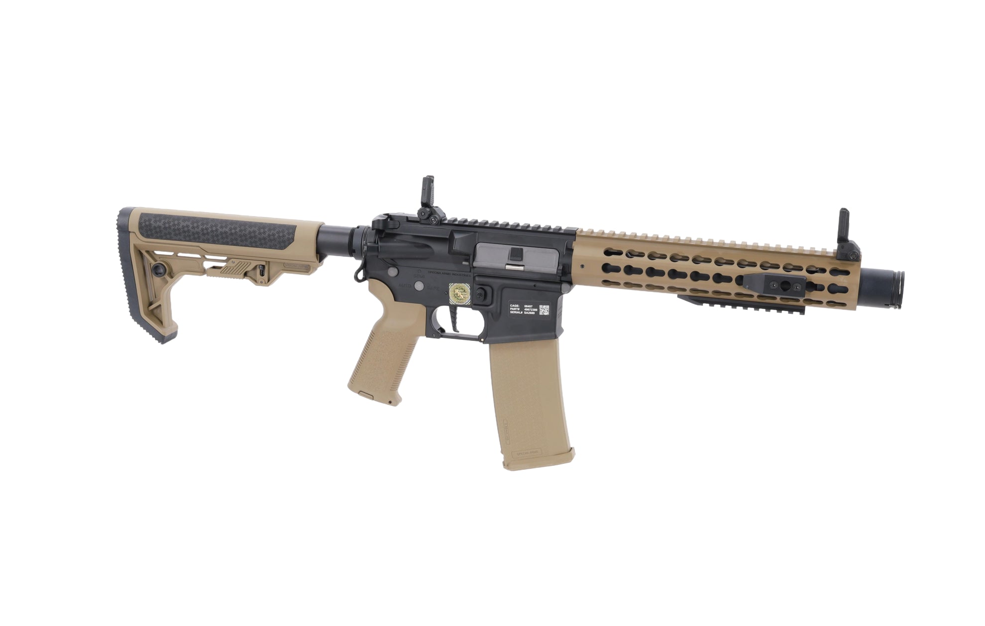 Specna Arms RRA SA-E07 EDGE™ HAL 2 ETU Light Ops Stock Gen. - 2 Half-Tan
