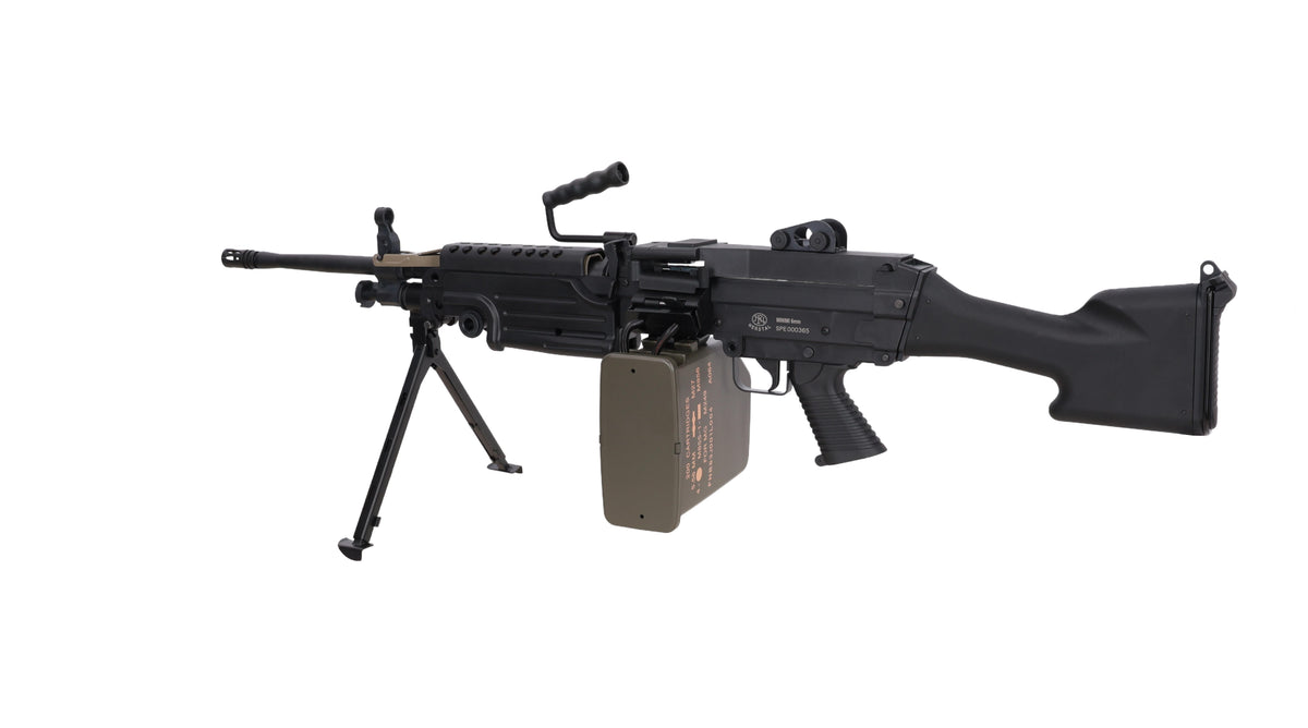 Specna Arms FN Herstal M249 MK2 CORE konekivääri AEG - musta