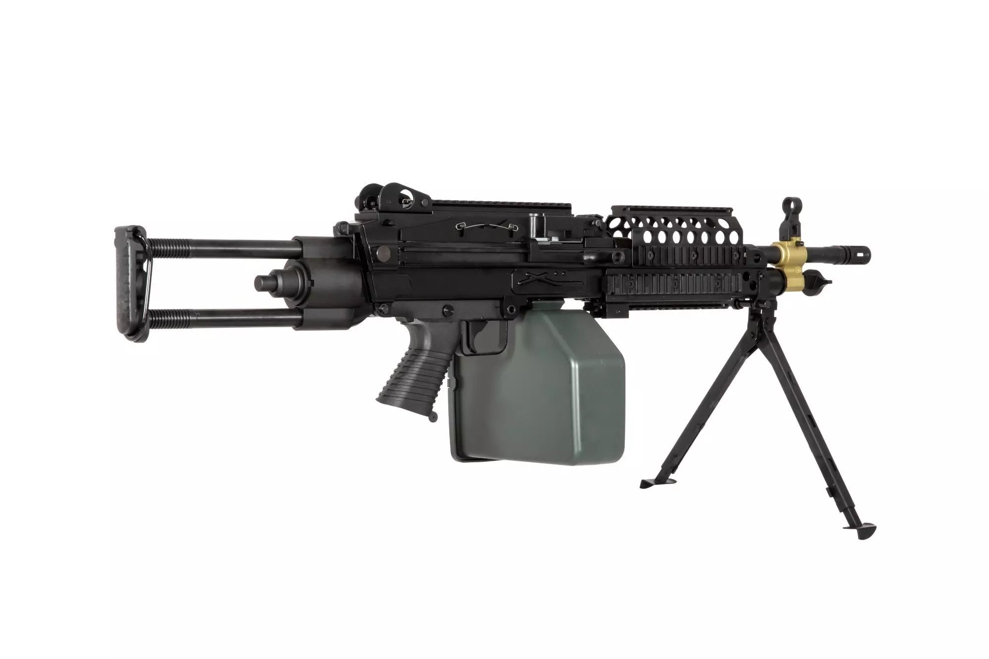 A&K M249 SPW machinegun - Black