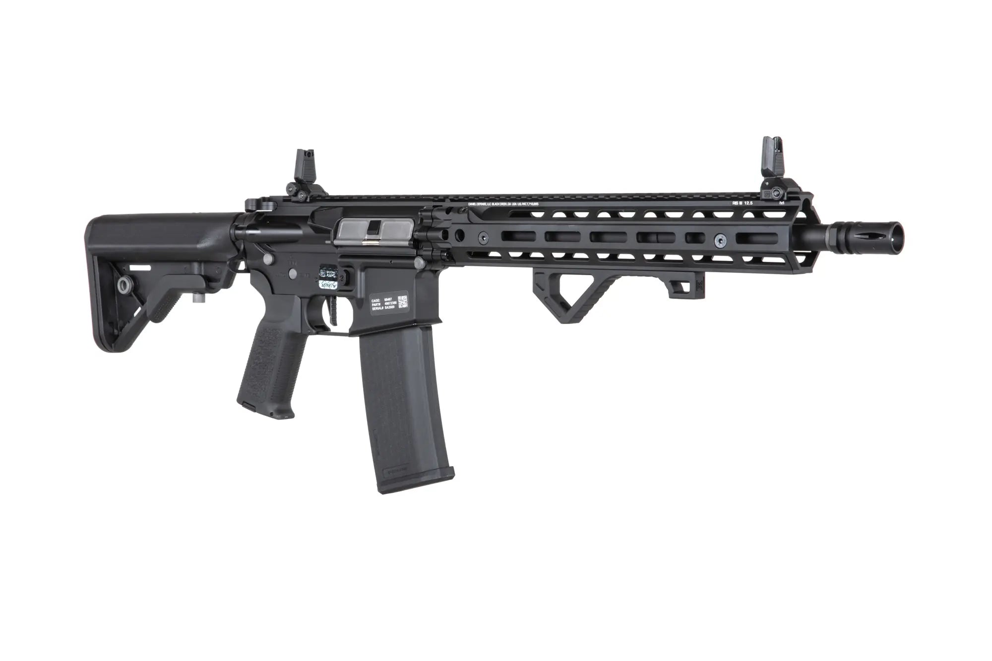 Daniel Defense® SA-E28 RISIII 14.5'' EDGE™ HAL ETU™ sähköase - musta