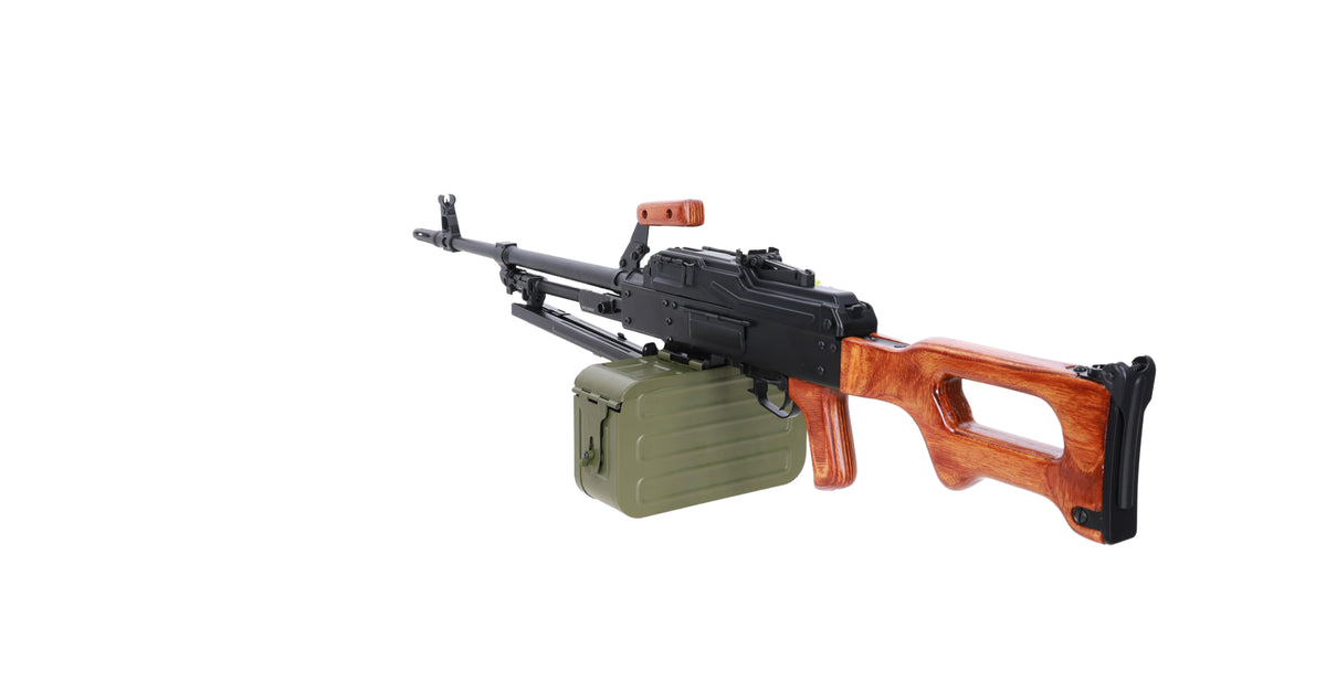 Specna Arms x A&K SA-PKM EDGE Machine Gun - Real Wood