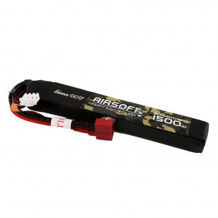 LiPo-akku 7,4V 1500mAh 2S/25C, T-plug/Deans