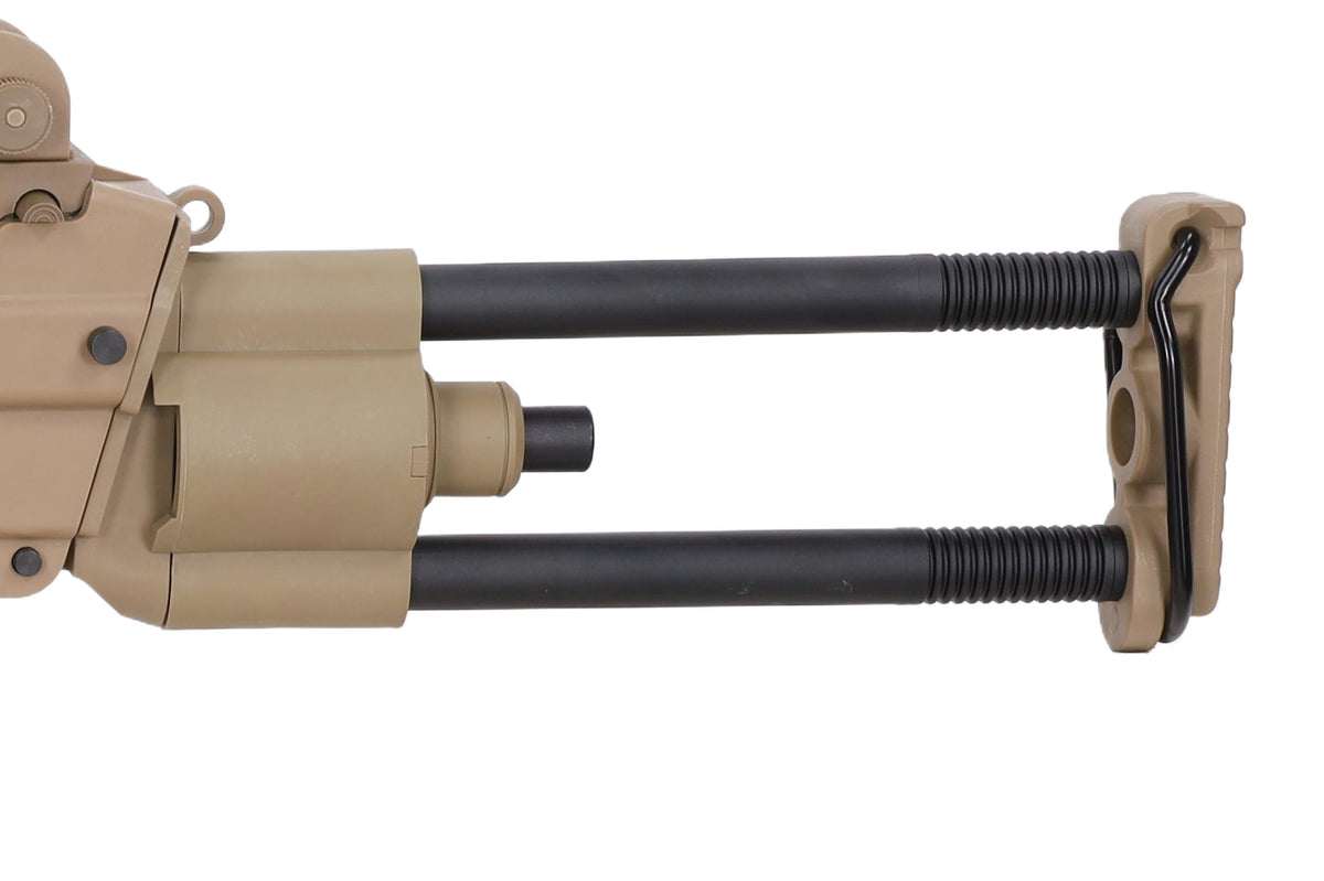 Specna Arms FN Herstal M249 PARA CORE konekivääri AEG - hiekka