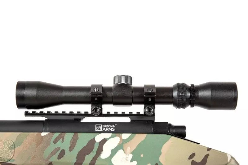 Specna Arms SA-S02 CORE™ High Velocity Sniper Rifle with Scope and Bipod - MC