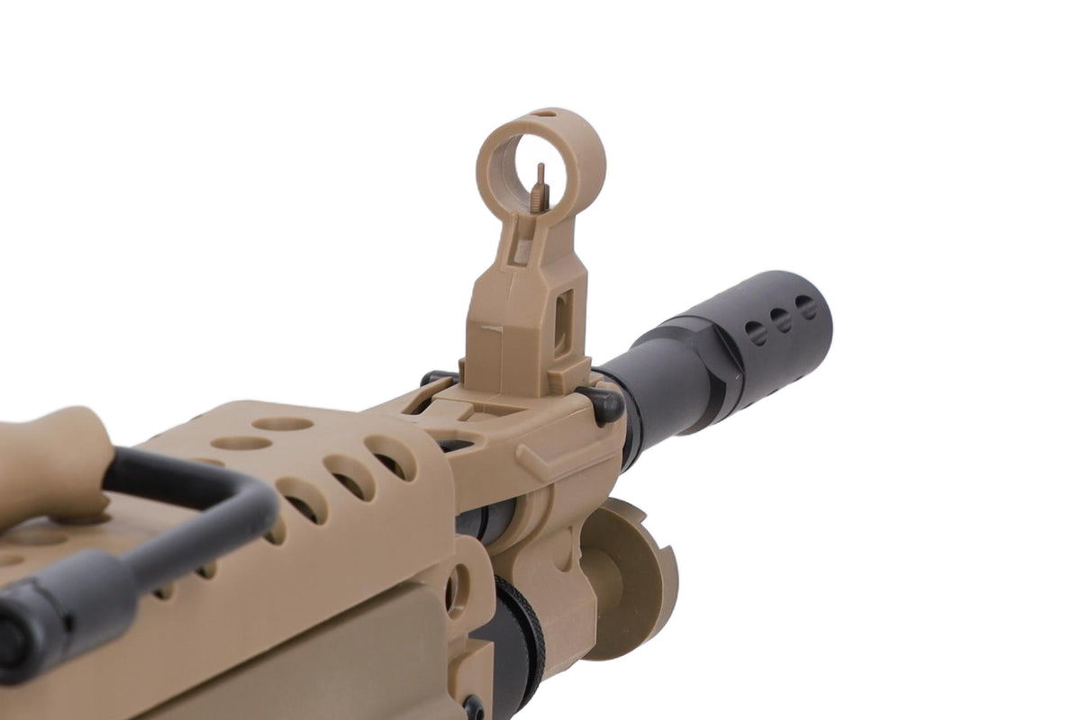 Specna Arms FN Herstal M249 PARA CORE konekivääri AEG - hiekka