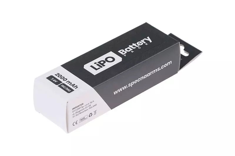 Specna Arms LiPo -akku 7,4 V 2000 mAh 15/30C - Small Tamiya