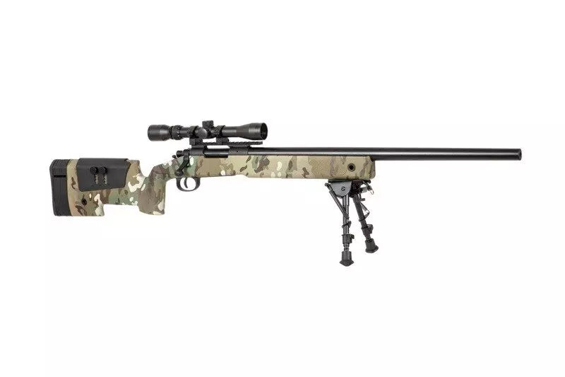 Specna Arms SA-S02 CORE™ High Velocity Sniper Rifle with Scope and Bipod - MC