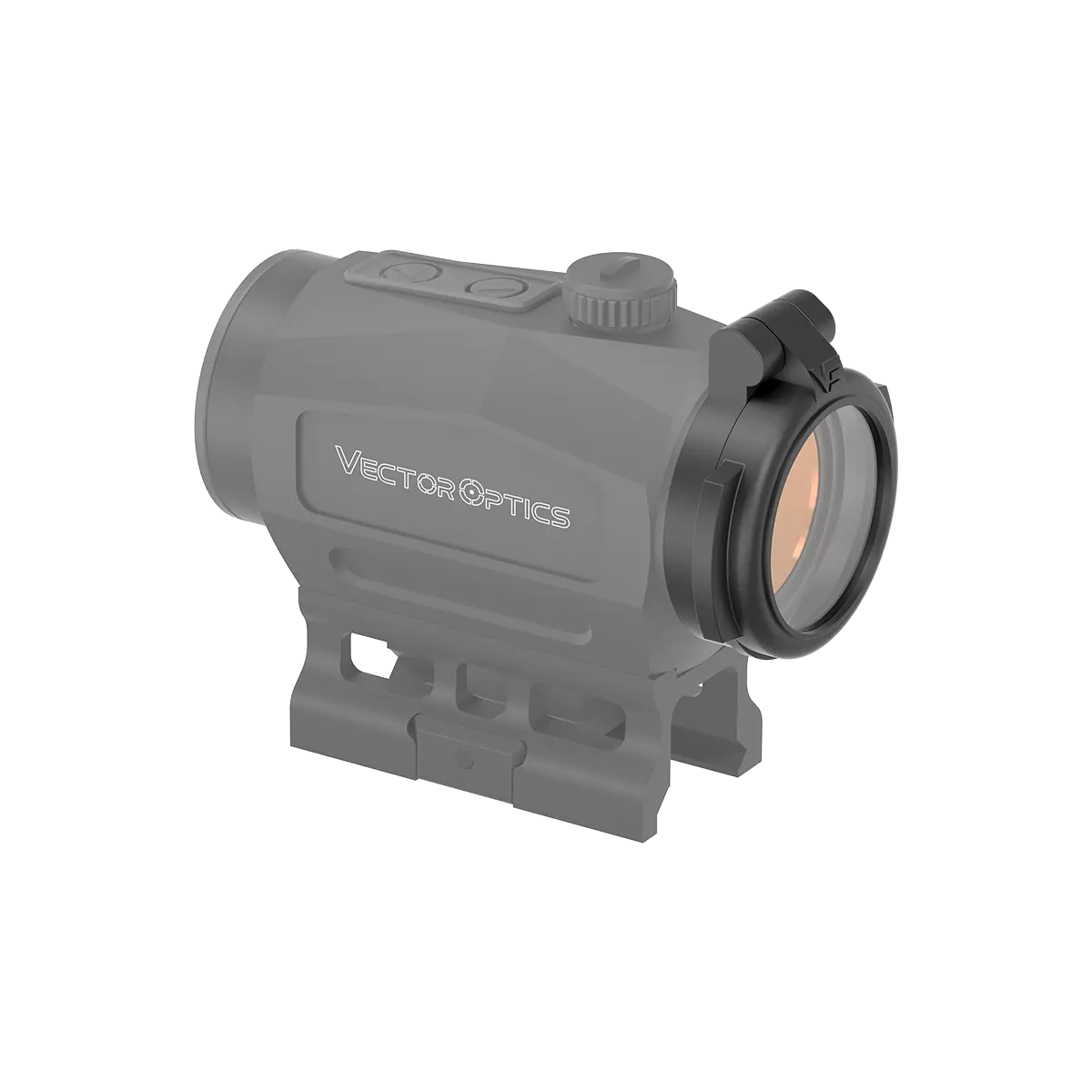 Vector Optics Transparent 37mm Scope Flip-Cap