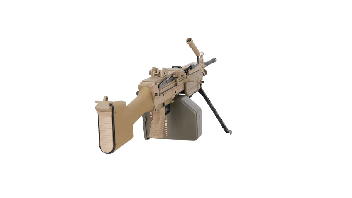Specna Arms FN Herstal M249 MK2 CORE Machine Gun AEG - Tan