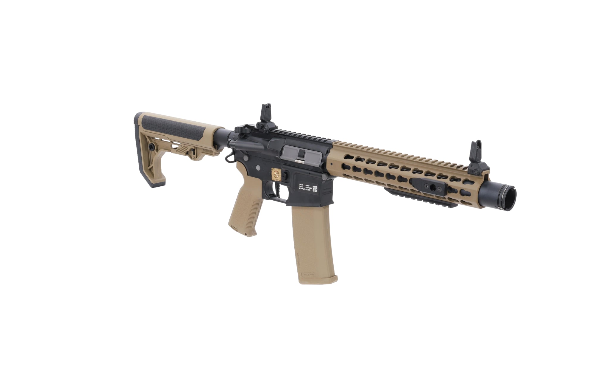 Specna Arms RRA SA-E07 EDGE™ HAL 2 ETU Light Ops Stock Gen. - 2 Half-Tan