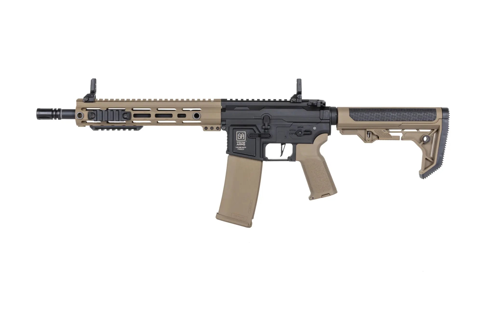 Specna Arms SA-F05-RL FLEX™ BLDC™ Light Ops Stock/ HAL ETU™ Gen. - 2 Half-Tan