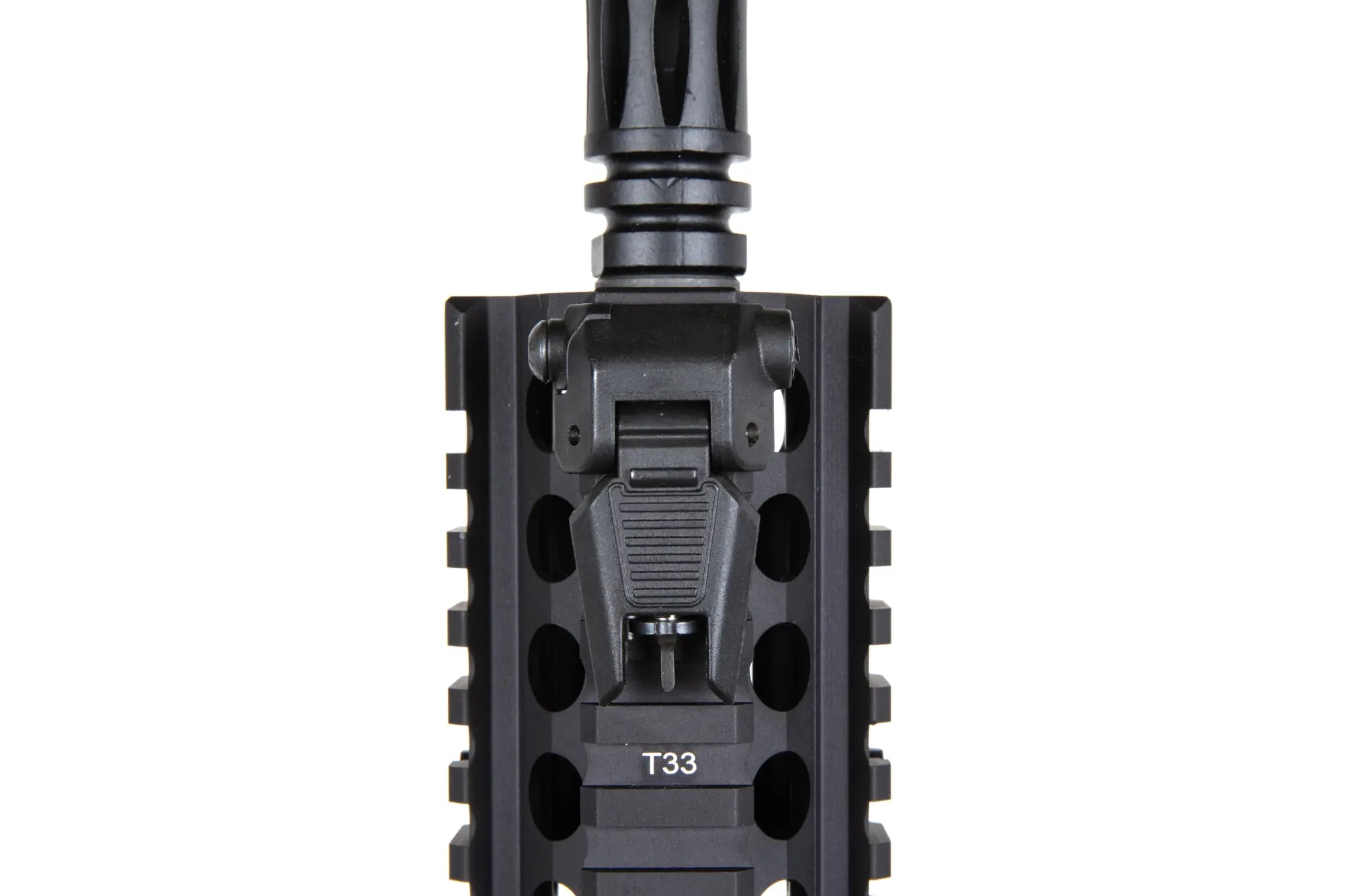 Daniel Defense® MK18 SA-P19 Prime™ HAL ETU harjattomalla moottorilla - musta