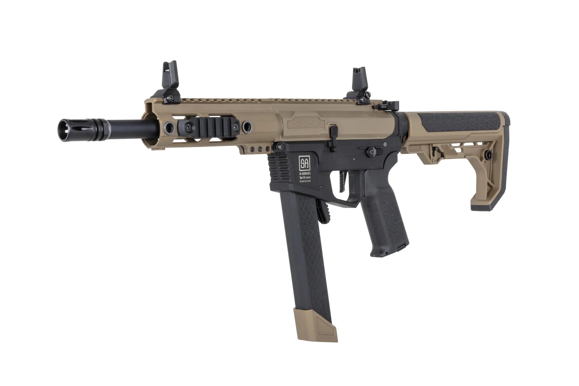 Specna Arms SA-FX01 FLEX™ BLDC™ HAL ETU Gen.2 airsoft Carbine - Half-Tan