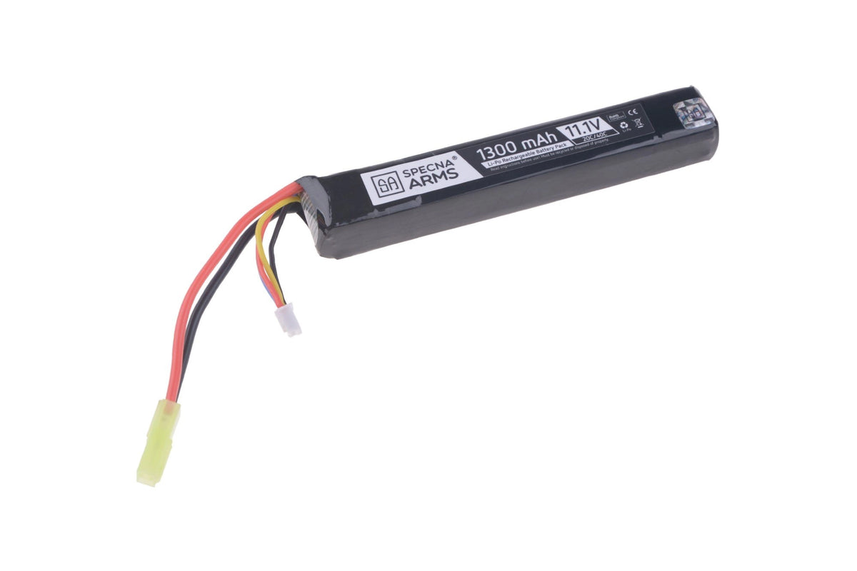 Specna Arms LiPo -akku 11,1 V 1300 mAh 20/40C - Small Tamiya