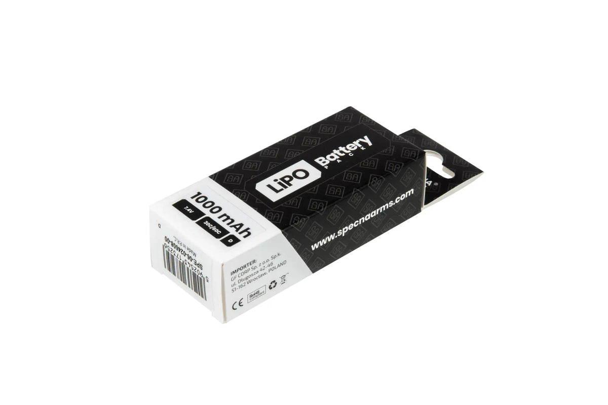 Specna Arms LiPo -akku 7,4 V 1300 mAh 15/30C - T-Plug/Deans