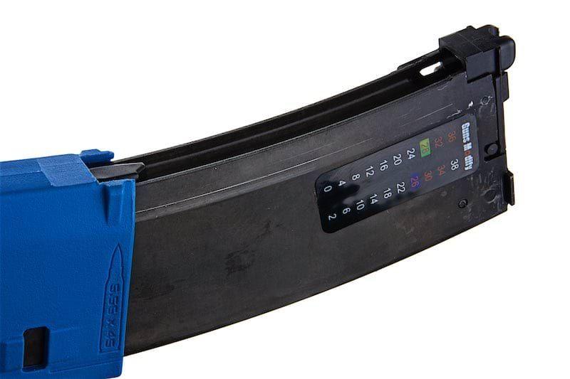EVO Tokyo Marui M4 MWS gas magazine V3, 35 rounds - NATO blue