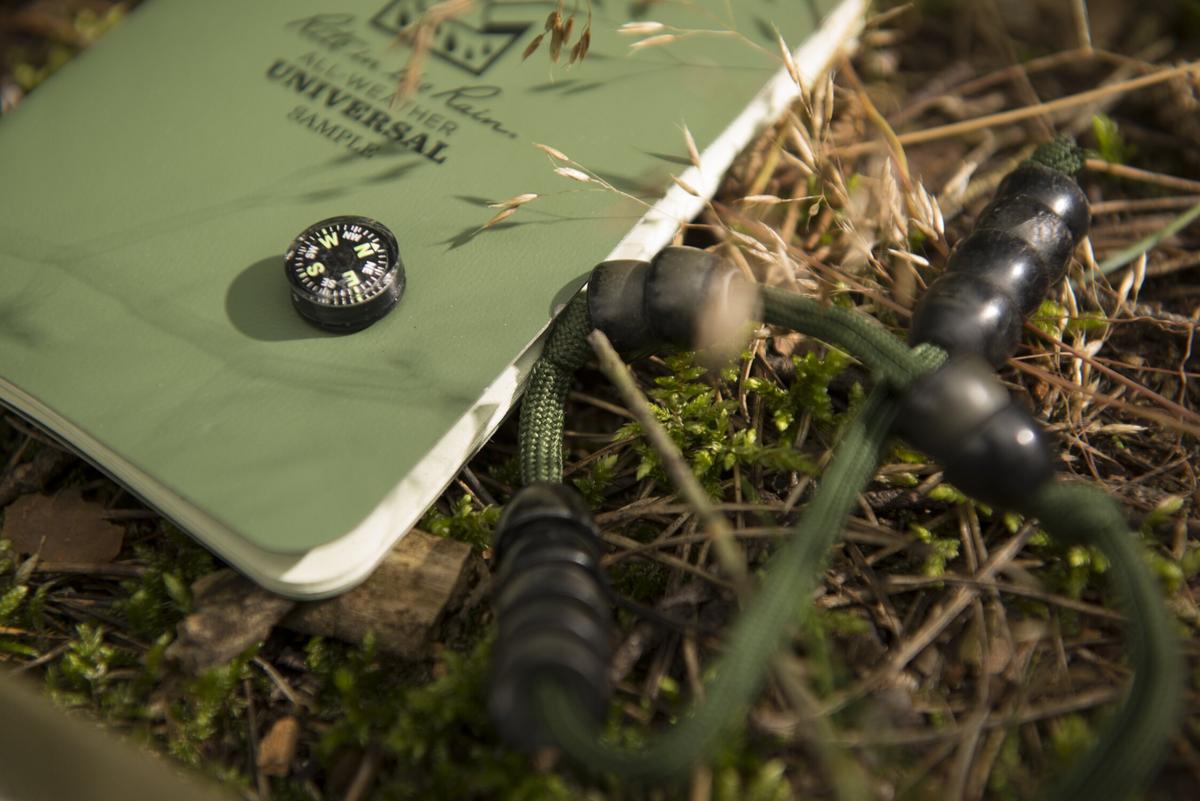 Button compass, small