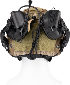 M32X Plus aktiivikuulosuojaimet puhemikrofonilla, ARC-kypäräkiinnitys - Foliage Green