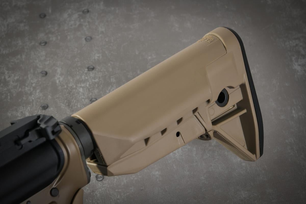 BCM MK2 MCMR 14.5" GBBR kaasukivääri - half tan