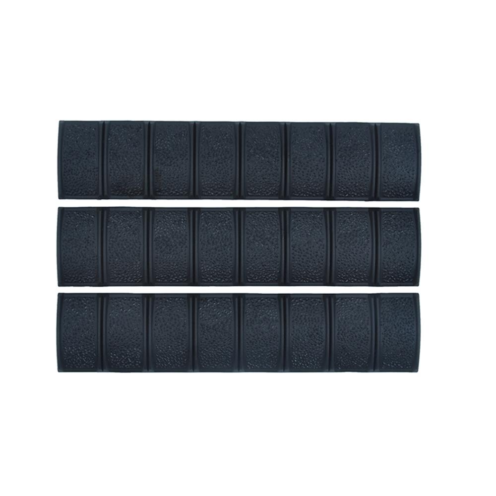 Checkered kiskopanssari, 6.25'' - musta