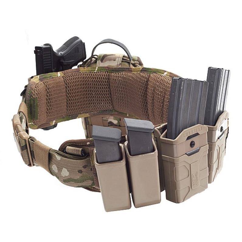 Elite ops PLB shooter belt, taisteluvyö taskuilla - MultiCam