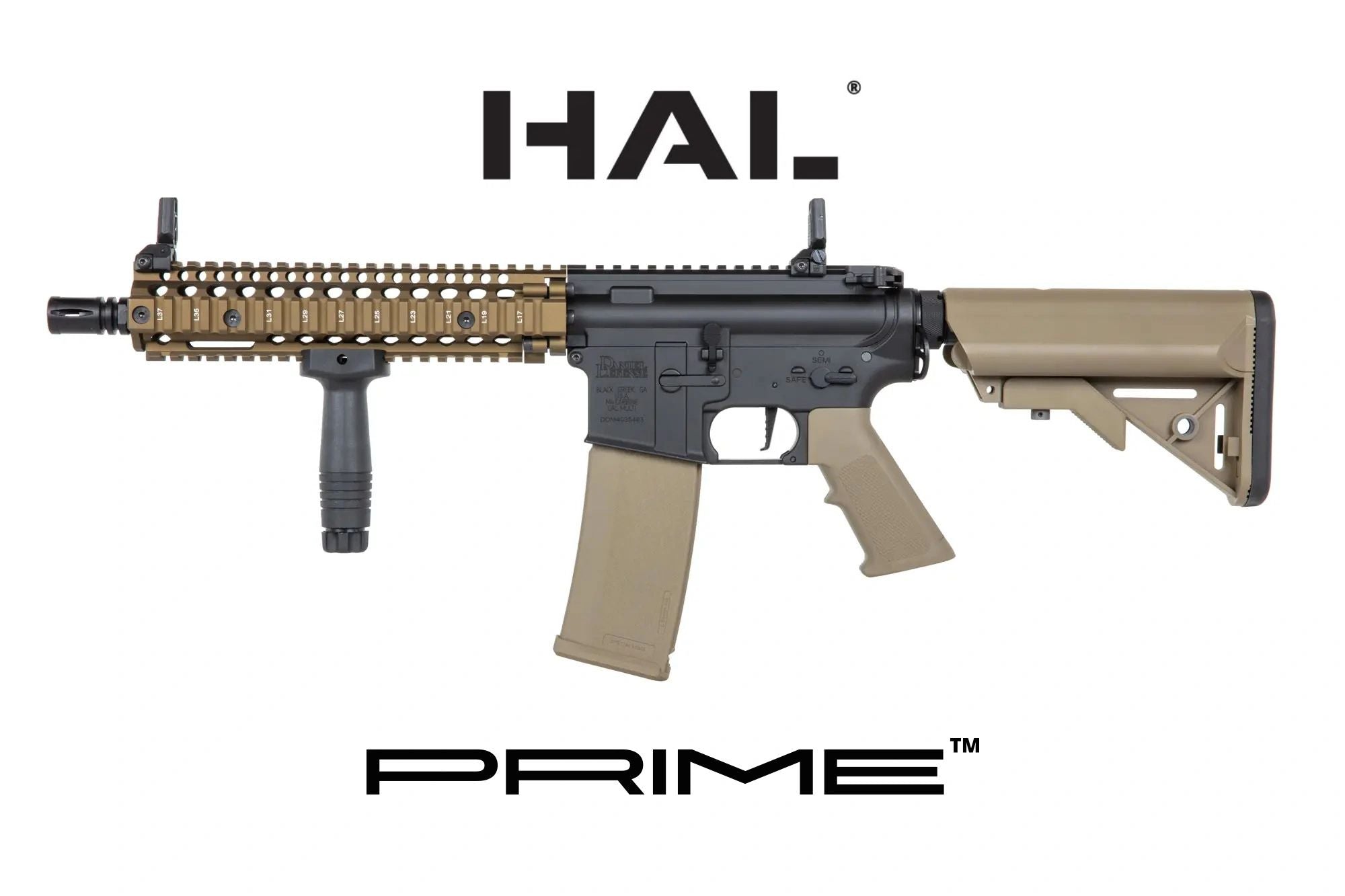Daniel Defense MK18 SA-P19 Prime™ HAL ETU with Brushless Motor - Chaos Bronze