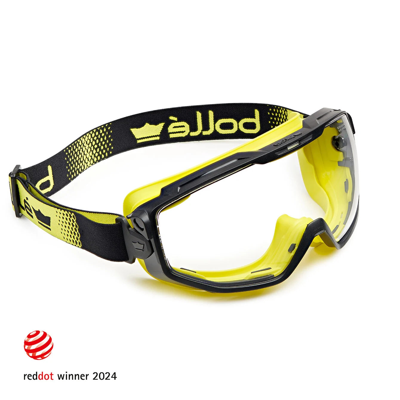 Universal Goggle, safety glasses with straps - clear lens