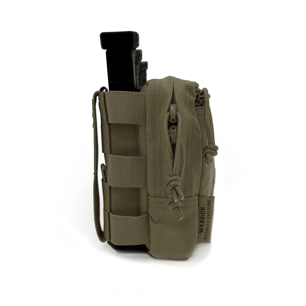Triple snap mag utility pouch, triplalipastasku + yleistasku – Ranger Green