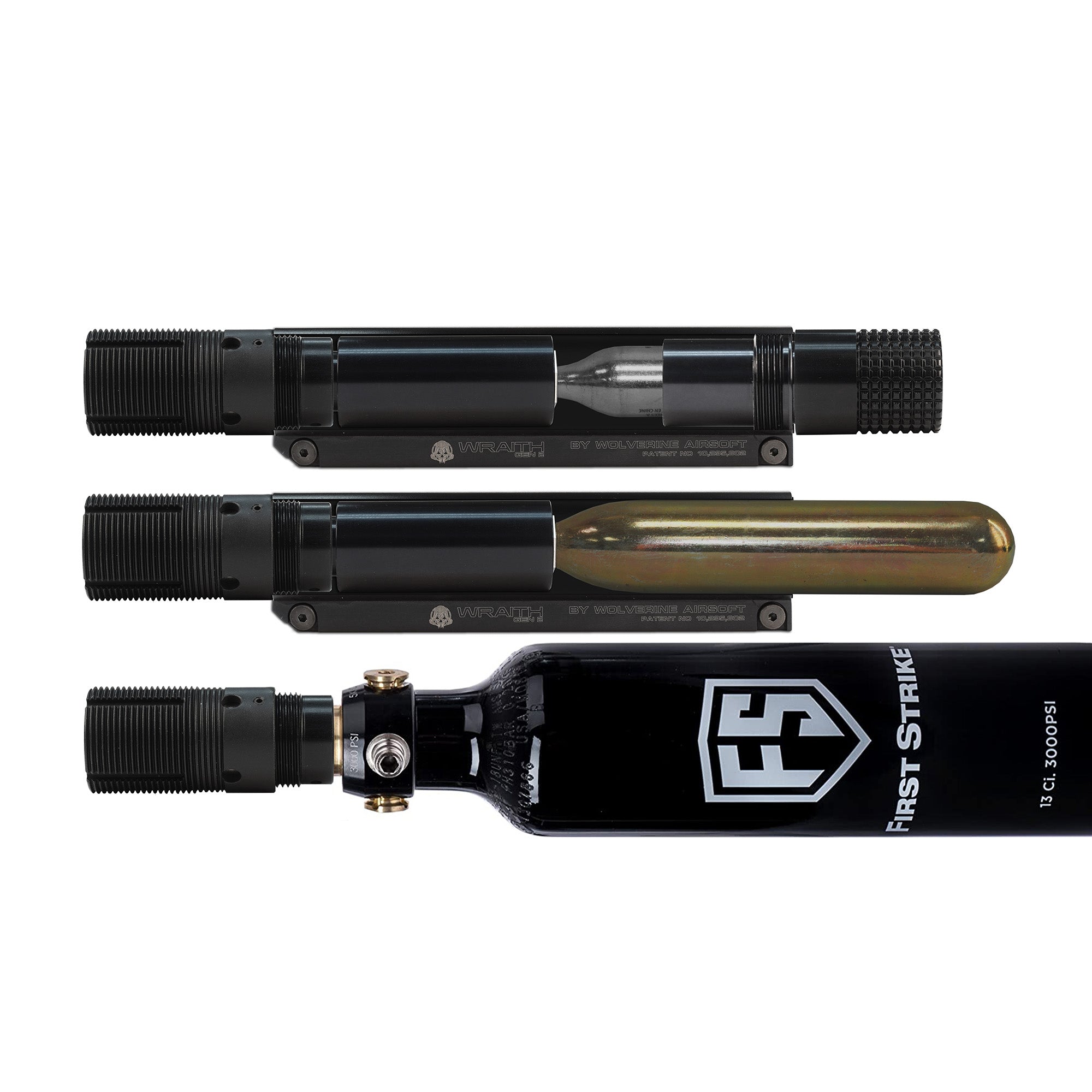 Wolverine Airsoft WRAITH X HPA & CO2 bufferiputki - AEG