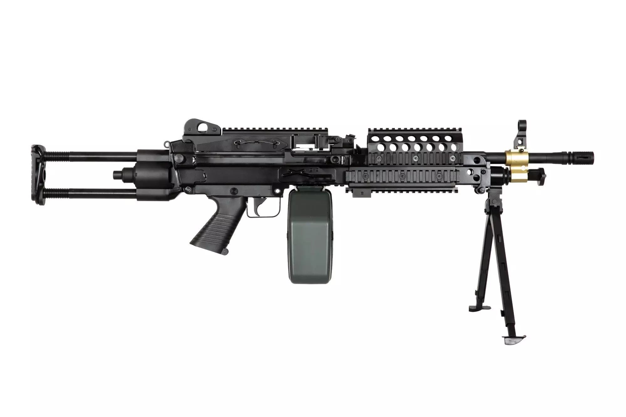 A&K M249 SPW machinegun - Black