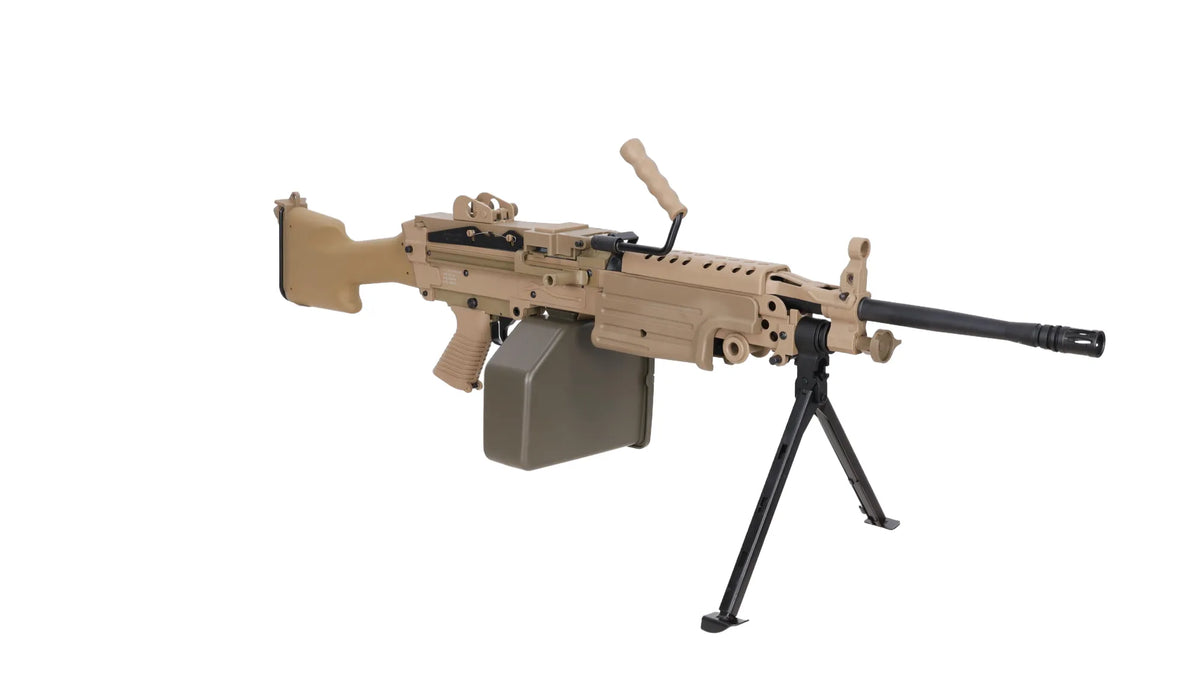 Specna Arms FN Herstal M249 MK2 CORE Machine Gun AEG - Tan