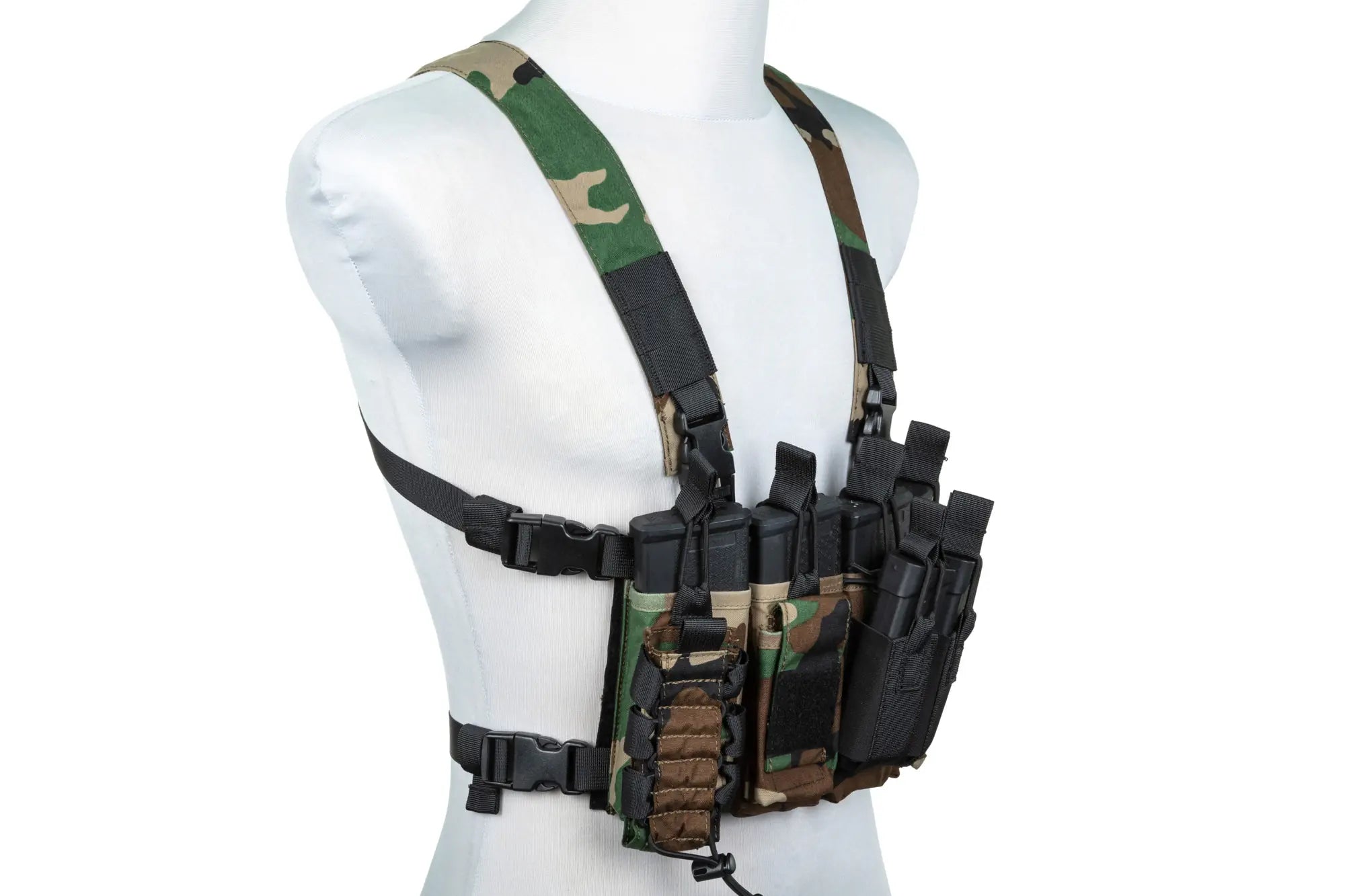 Adaptive chest rig - Woodland